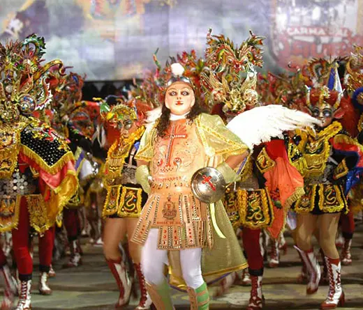 Conoc de dnde surge la Morenada, danza folklrica del altiplano boliviano. 